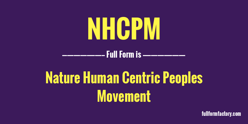 nhcpm-full-form
