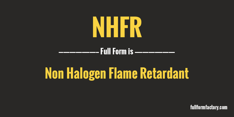 nhfr-full-form