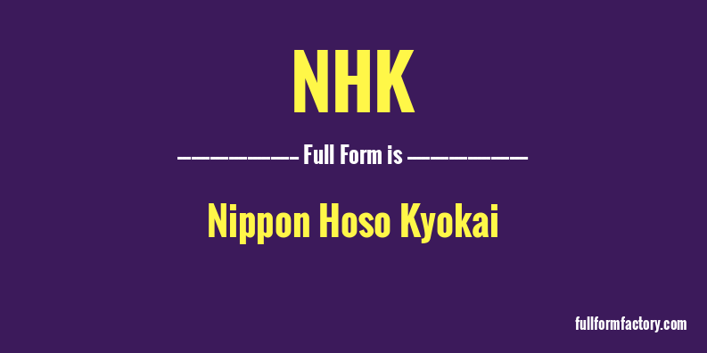 nhk-full-form