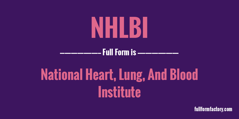 nhlbi-full-form