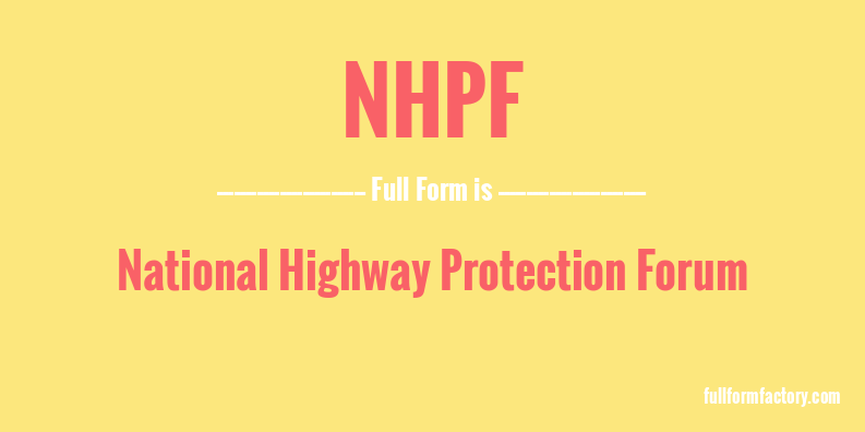 nhpf-full-form