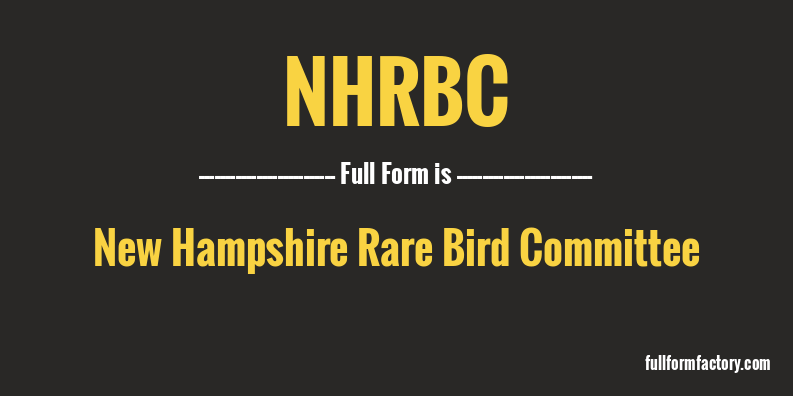 nhrbc-full-form
