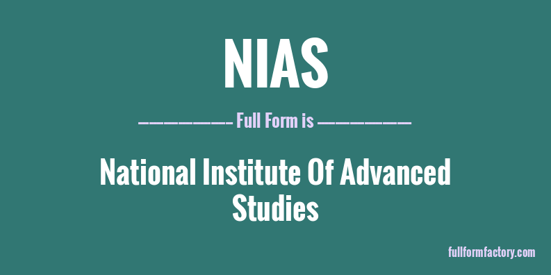 nias-full-form