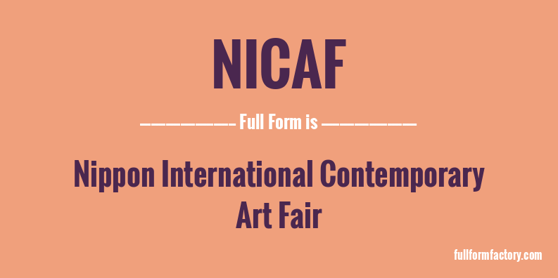 nicaf-full-form