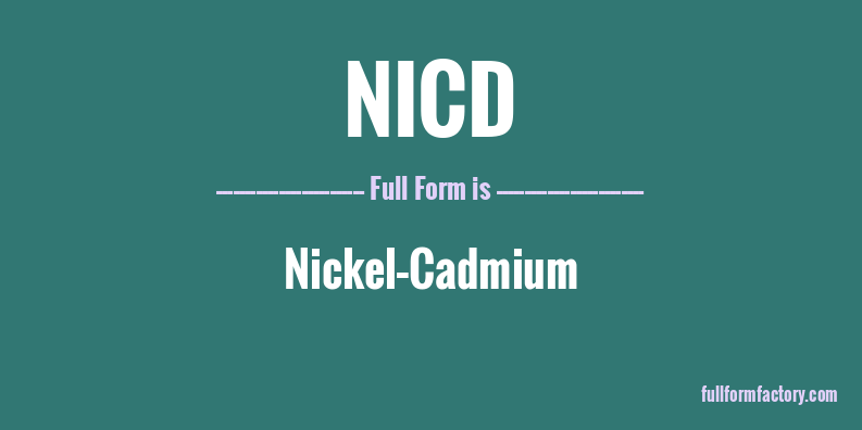 nicd-full-form