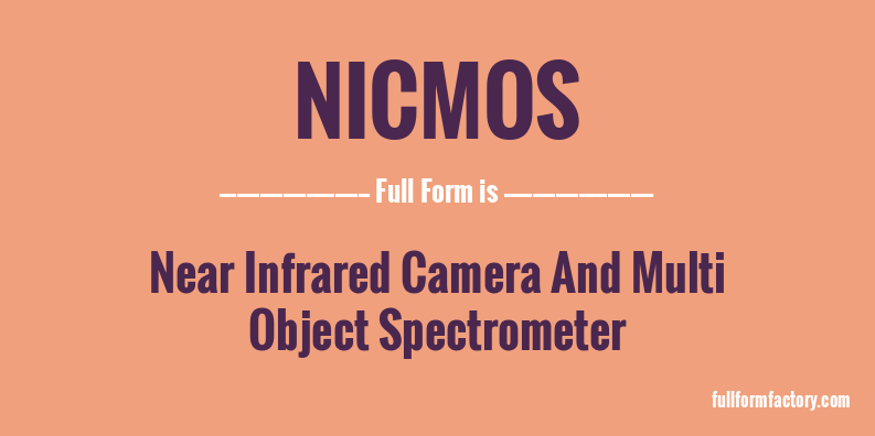nicmos-full-form