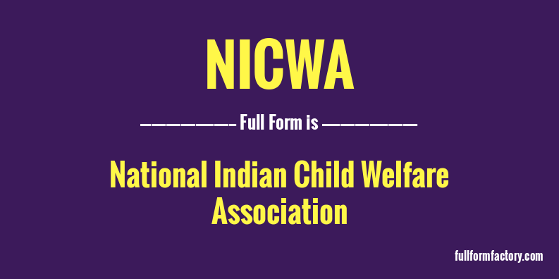 nicwa-full-form