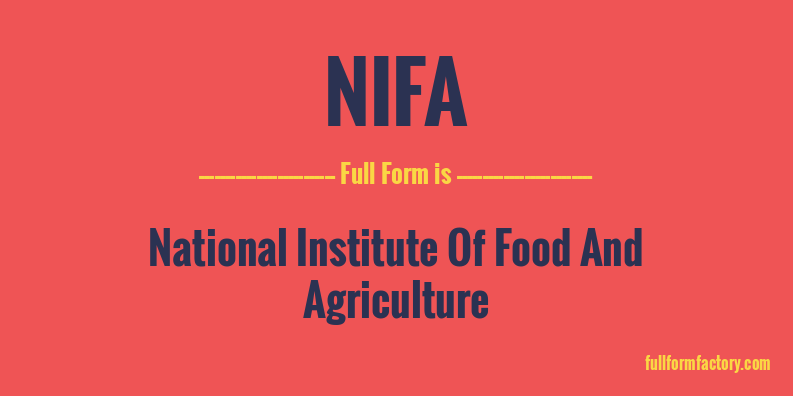 nifa-full-form