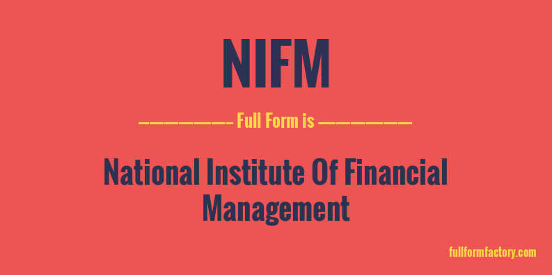 nifm-full-form
