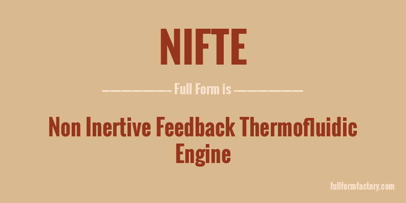 nifte-full-form