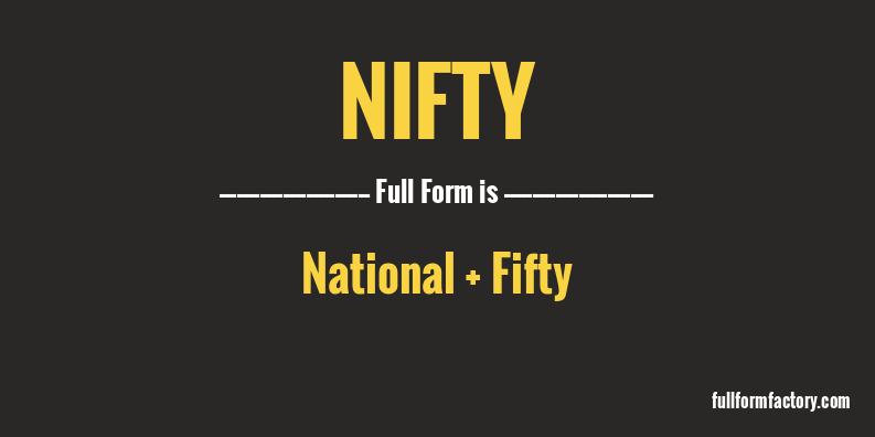 nifty-full-form