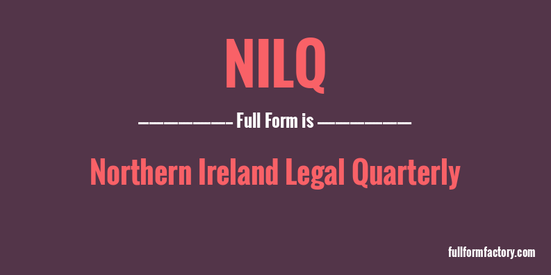 nilq-full-form