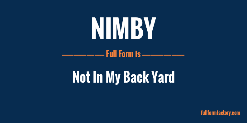 nimby-full-form