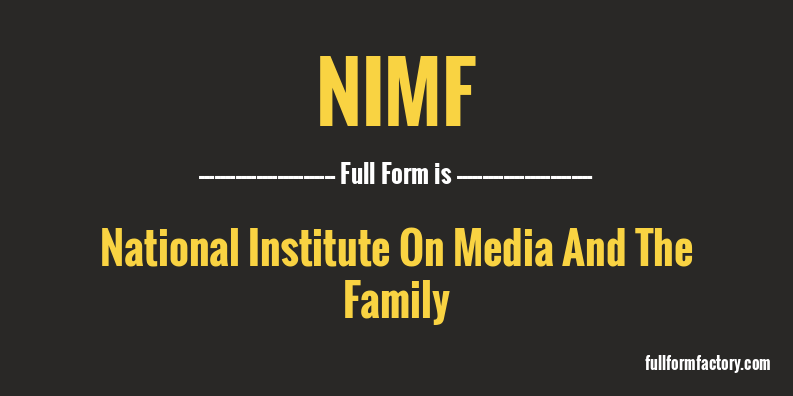 nimf-full-form