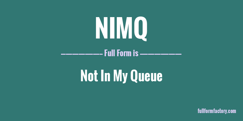 nimq-full-form