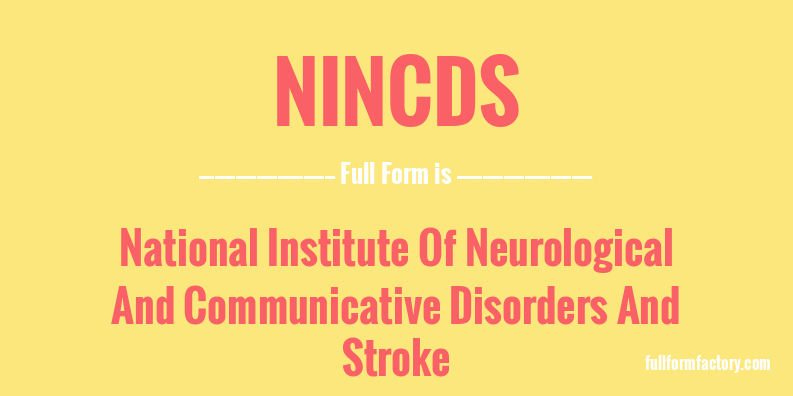 nincds-full-form