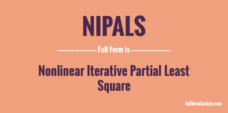 nipals-full-form