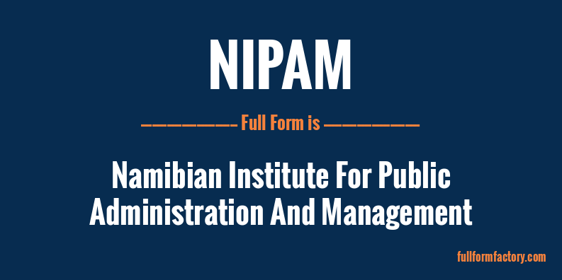nipam-full-form