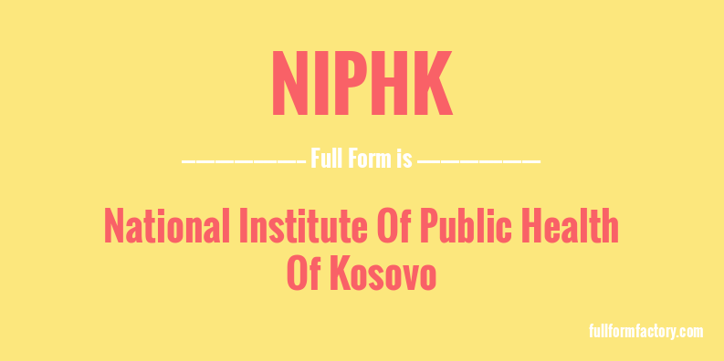 niphk-full-form