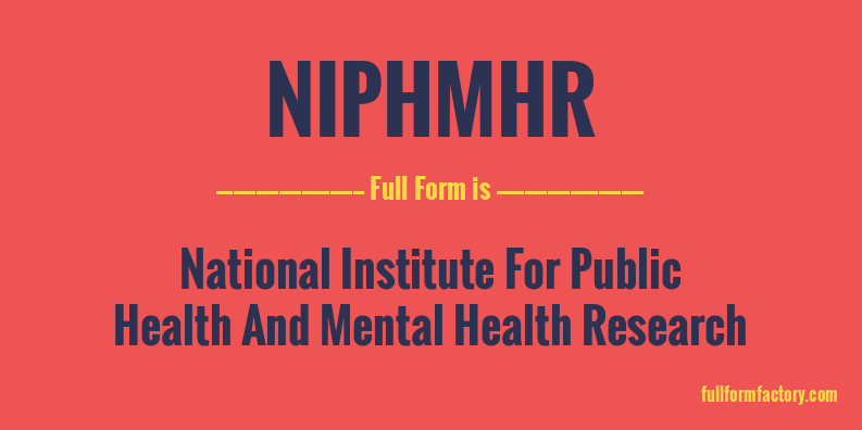 niphmhr-full-form