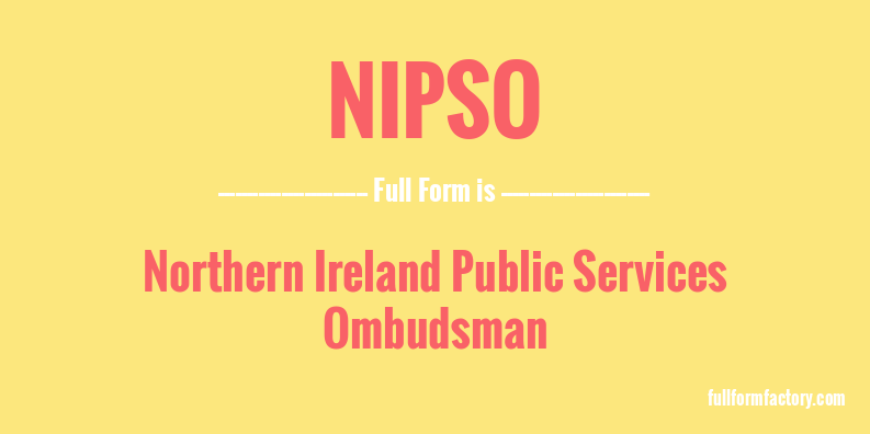 nipso-full-form
