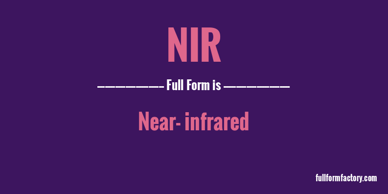 nir-full-form