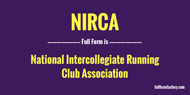 nirca-full-form