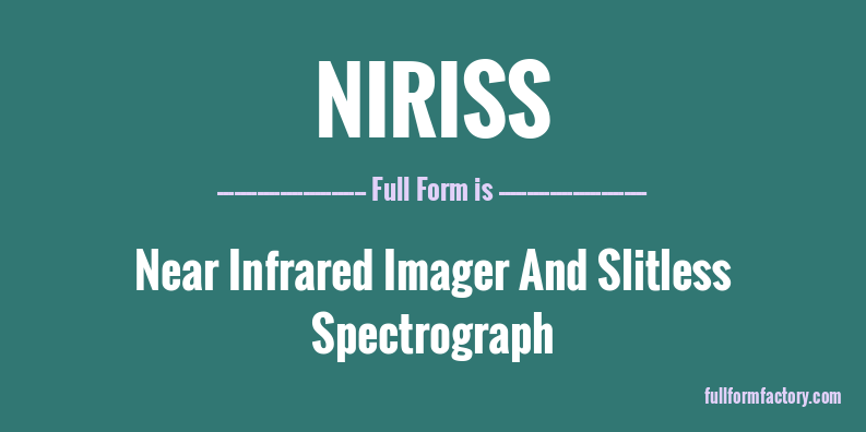 niriss-full-form