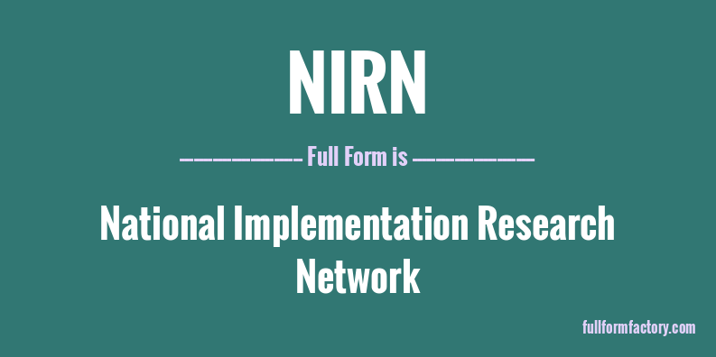 nirn-full-form