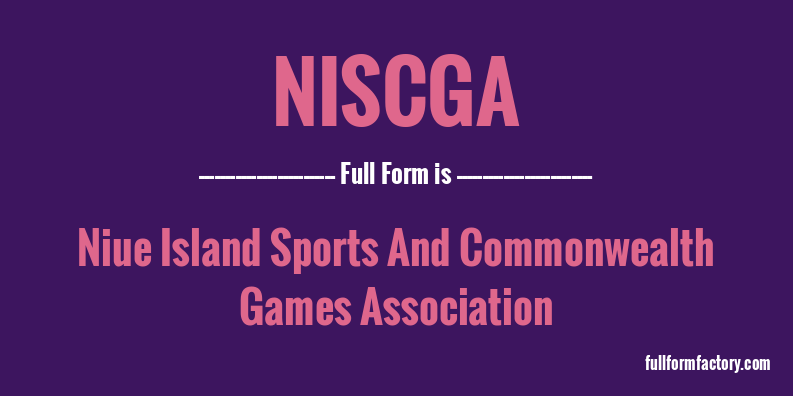 niscga-full-form