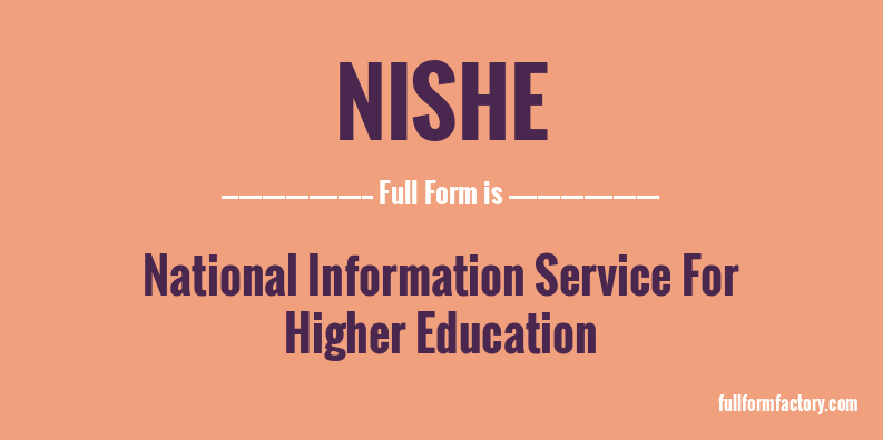 nishe-full-form