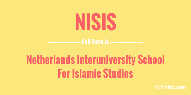 nisis-full-form