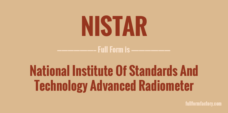 nistar-full-form