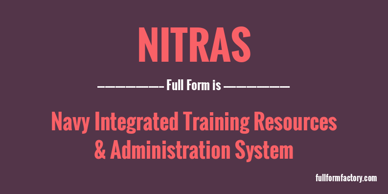 nitras-full-form