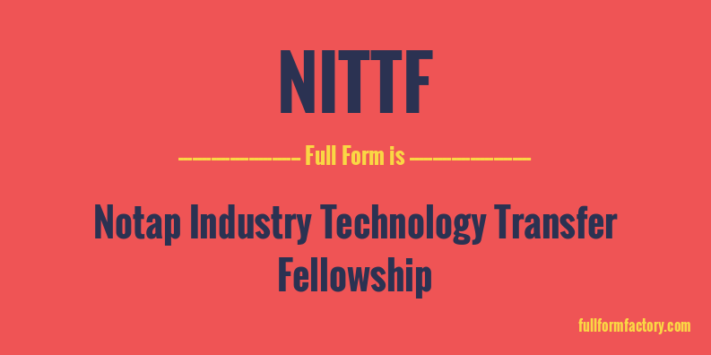 nittf-full-form