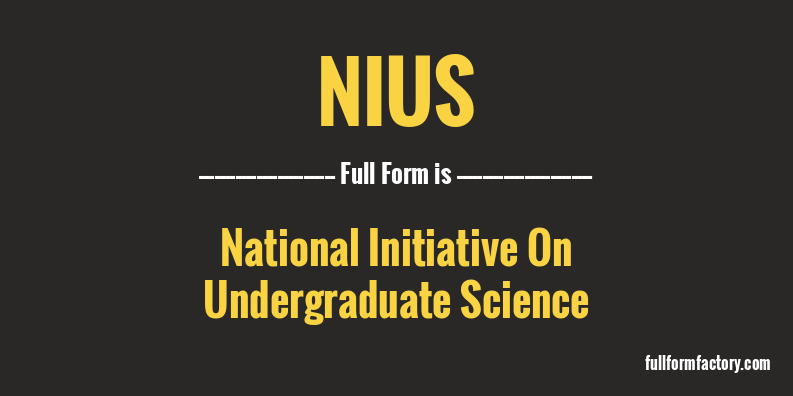 nius-full-form
