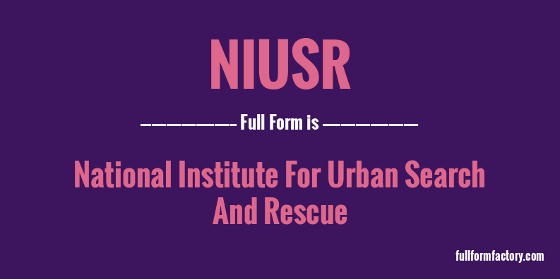 niusr-full-form