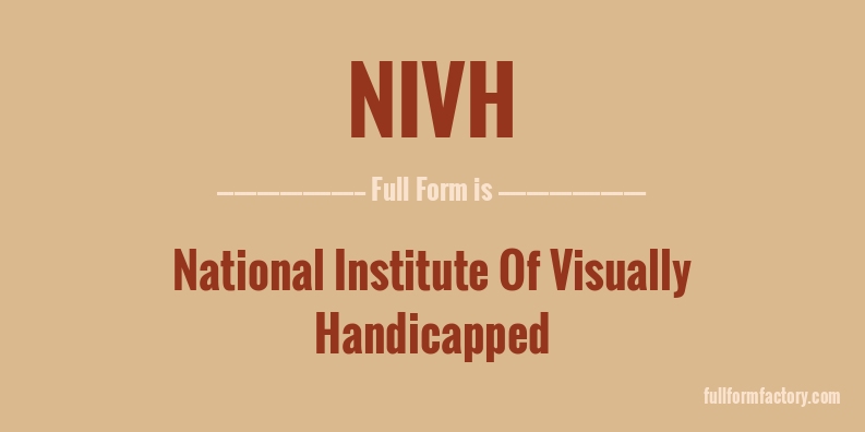 nivh-full-form