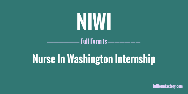 niwi-full-form