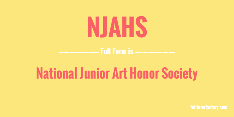 njahs-full-form
