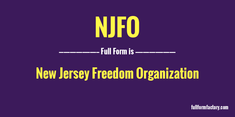 njfo-full-form