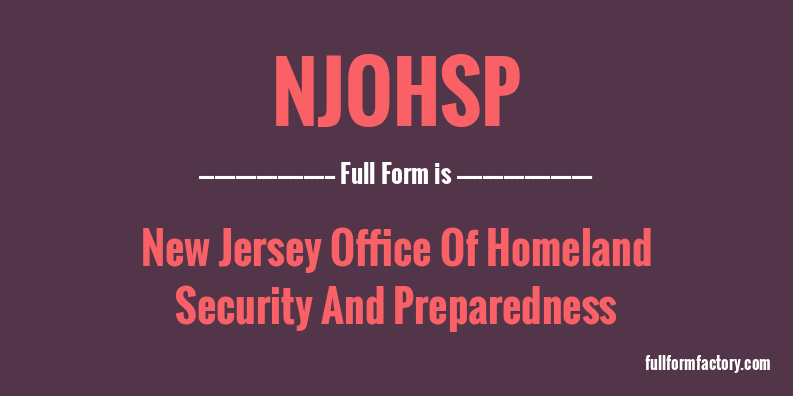 njohsp-full-form