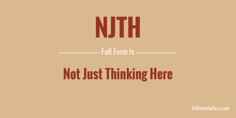 njth-full-form