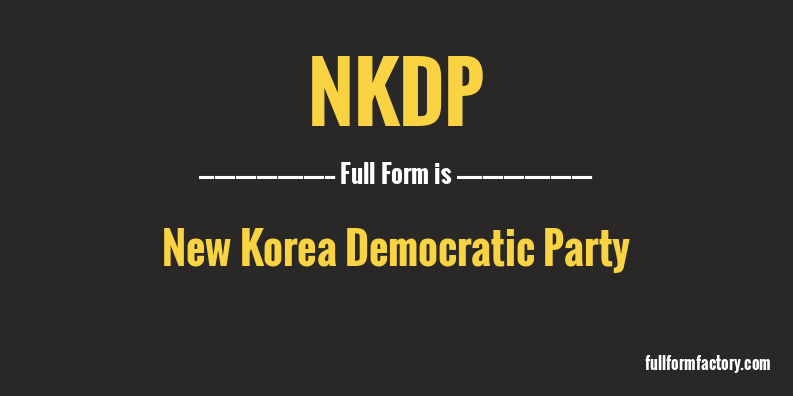 nkdp-full-form