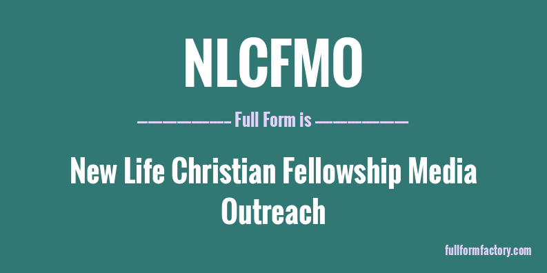 nlcfmo-full-form