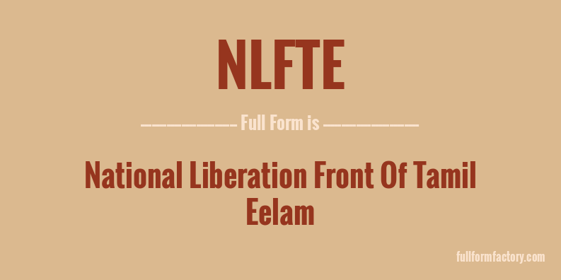 nlfte-full-form