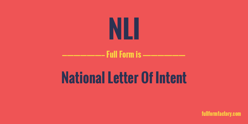 nli-full-form