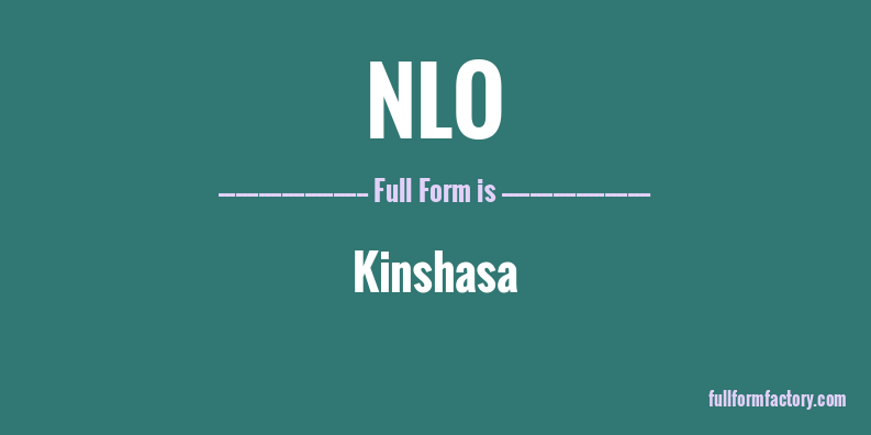 nlo-full-form