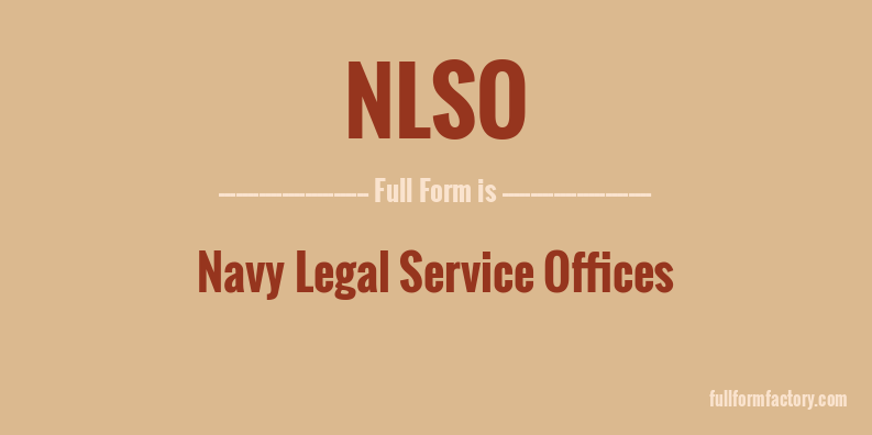 nlso-full-form