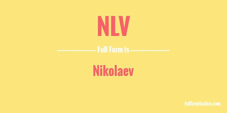 nlv-full-form